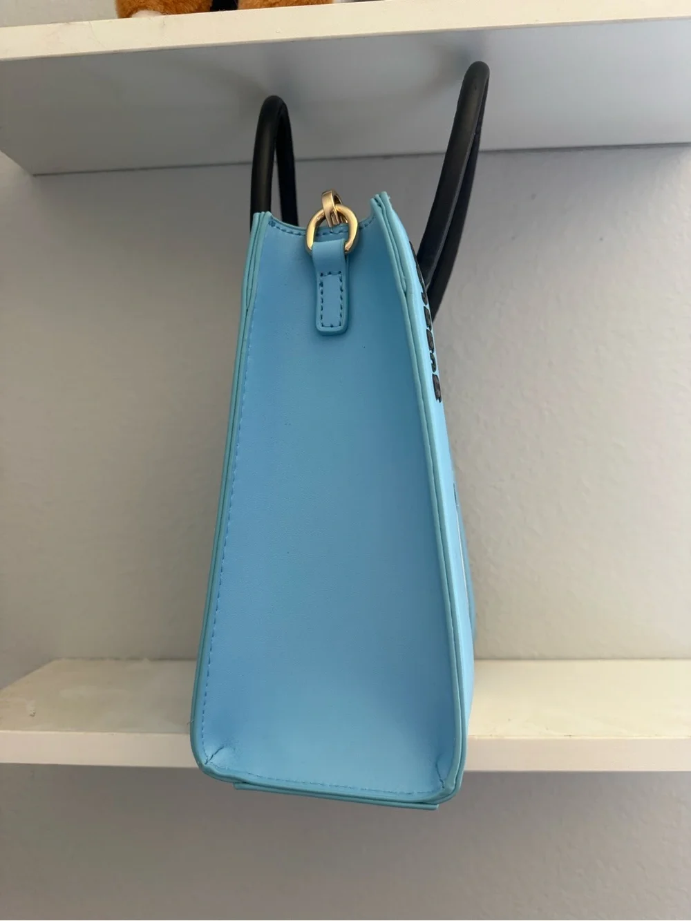 Fred Segal X Powerpuff Girls Bubbles Mini Tote Bag in Light Blue Retail: $180